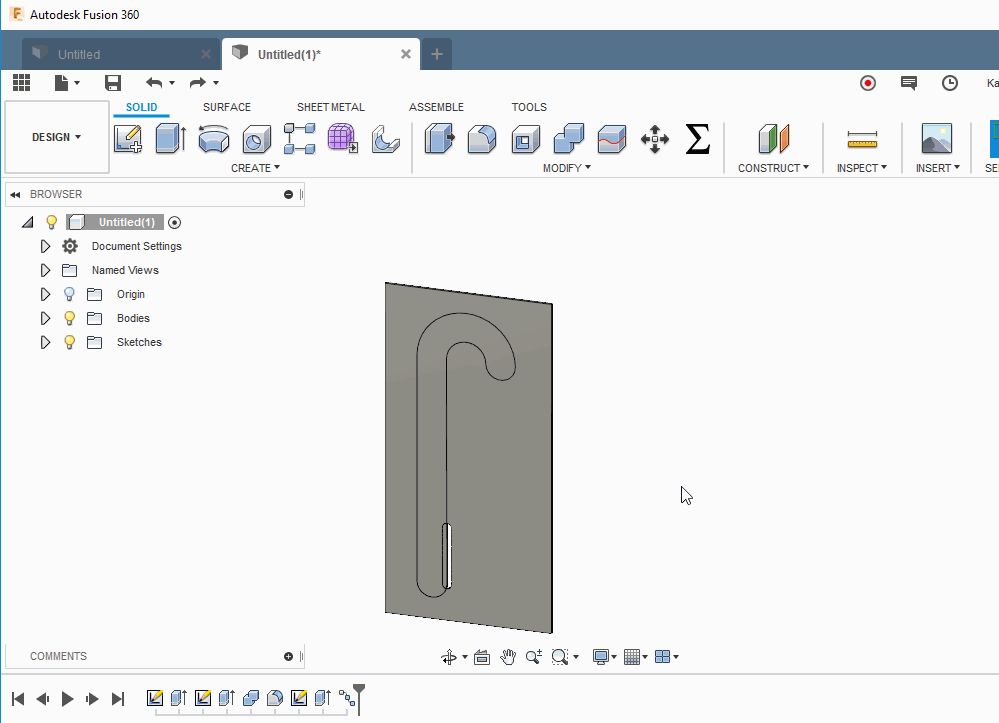Pattern on path with whole feature does not follow path... - Autodesk ...