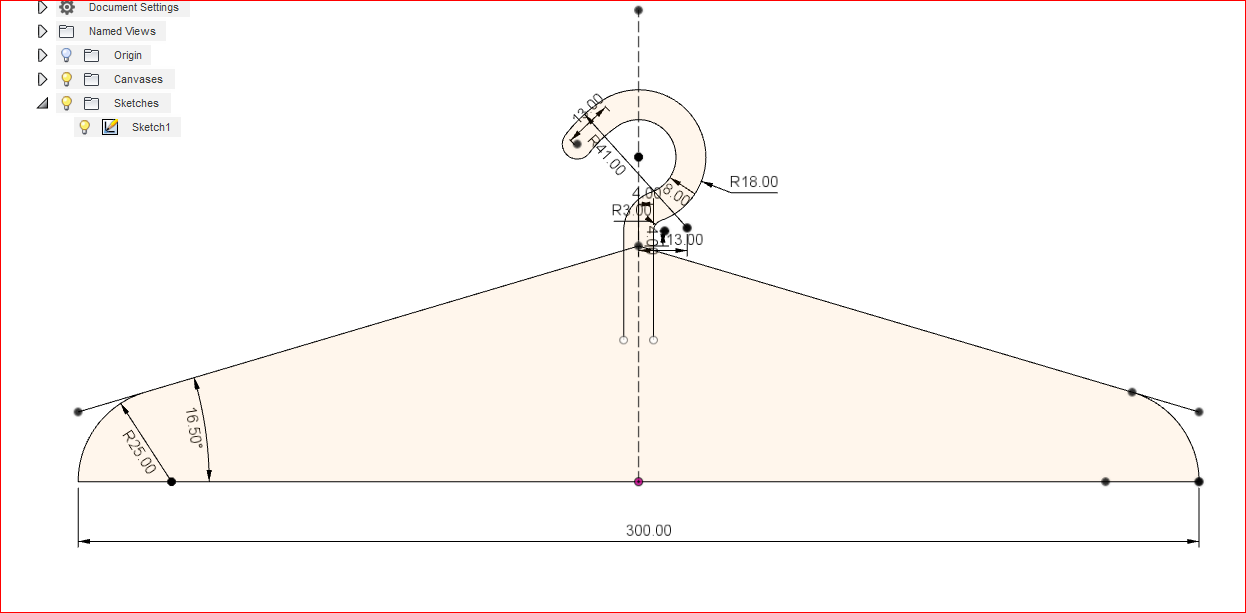 Solved: Help designing a simple coat hanger - Autodesk Community - Fusion  360