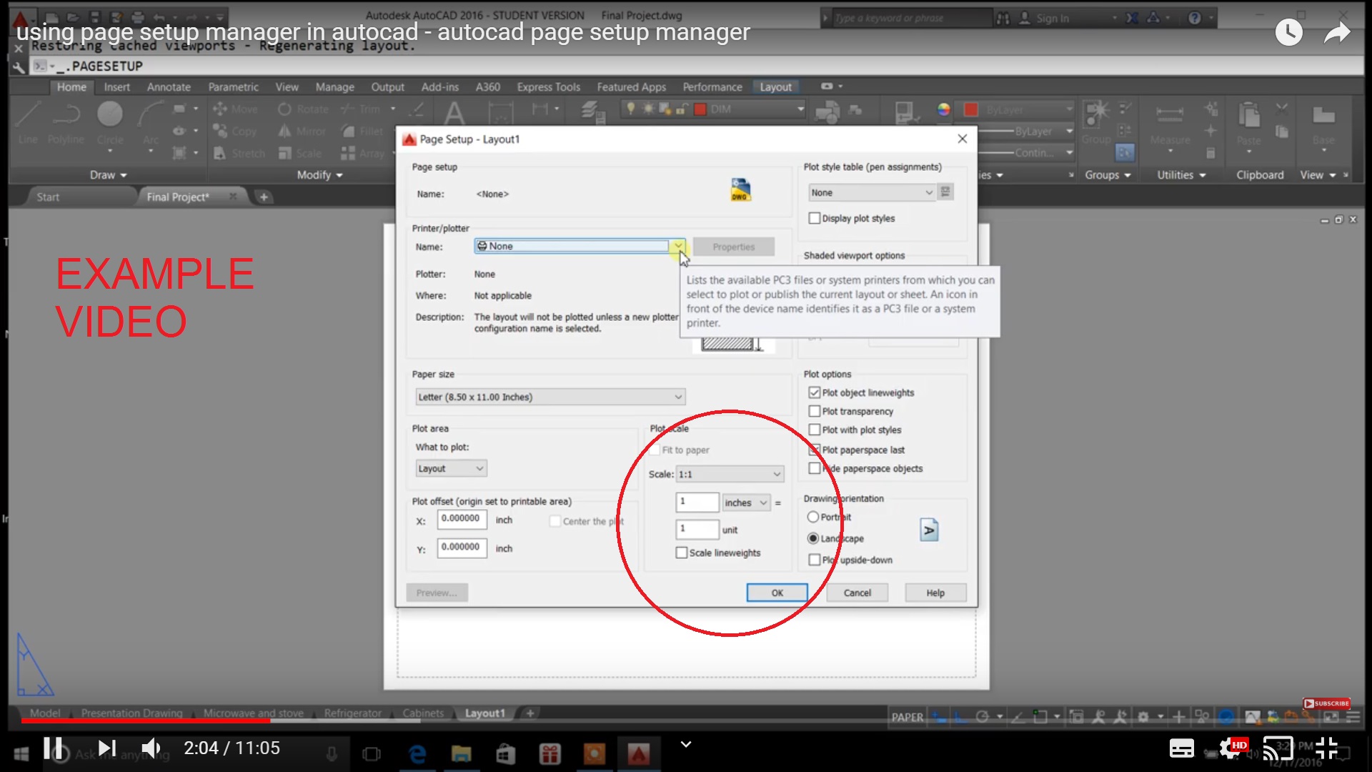 Page setup manager layout scale, please help - Autodesk Community