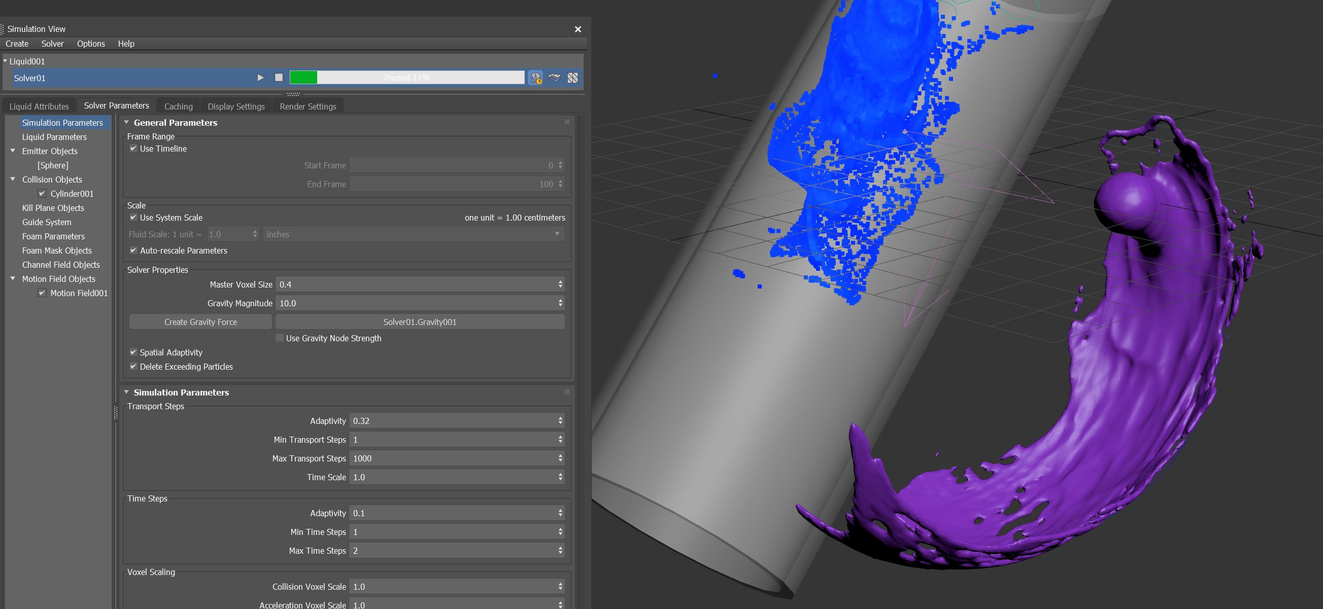 Modeling a splash with fluid - Autodesk Community - 3ds Max