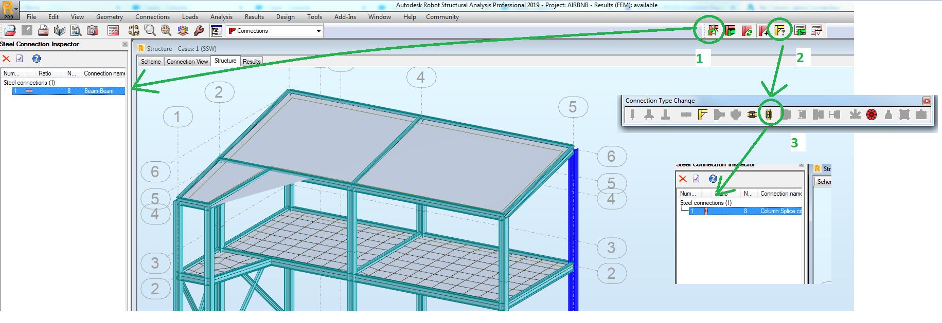 Column Splice Connection Autodesk Community Robot Structural Analysis Products