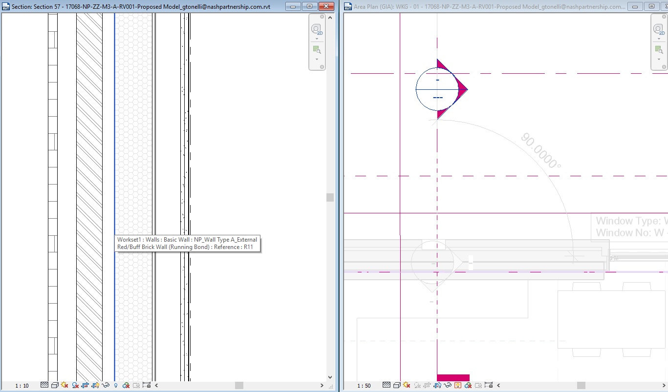 Solved: Unable to snap wall lines in section view - Autodesk Community