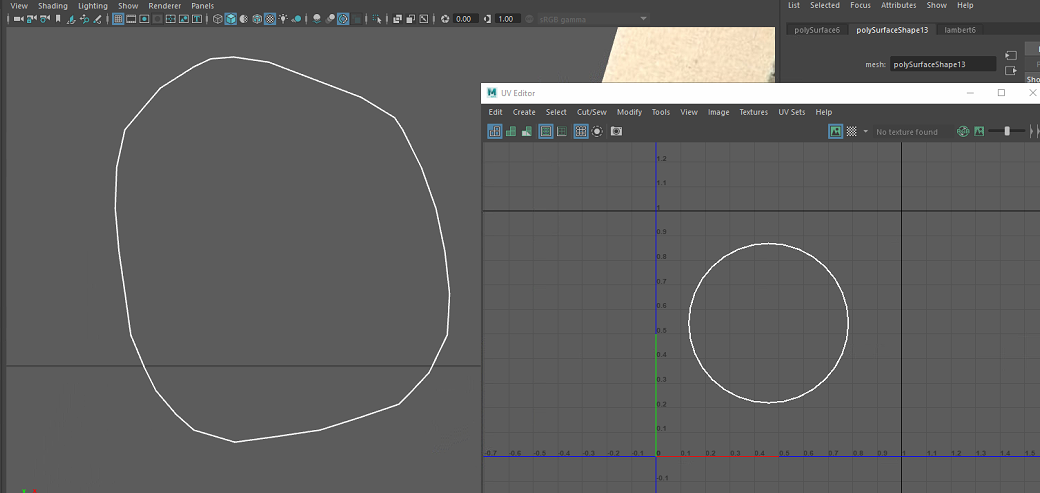 UV Editor Shape mismatch - Autodesk Community