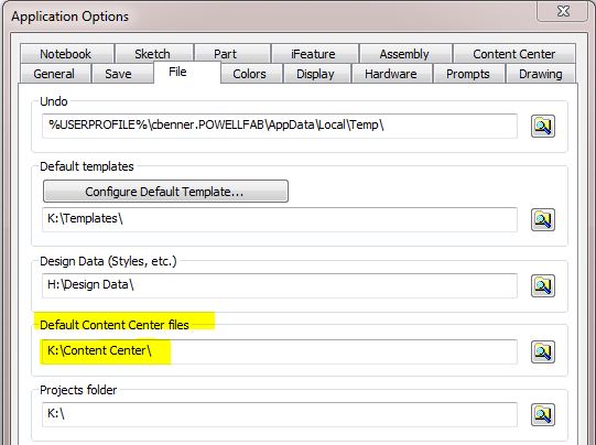 Solved: Inventor content centre - Autodesk Community