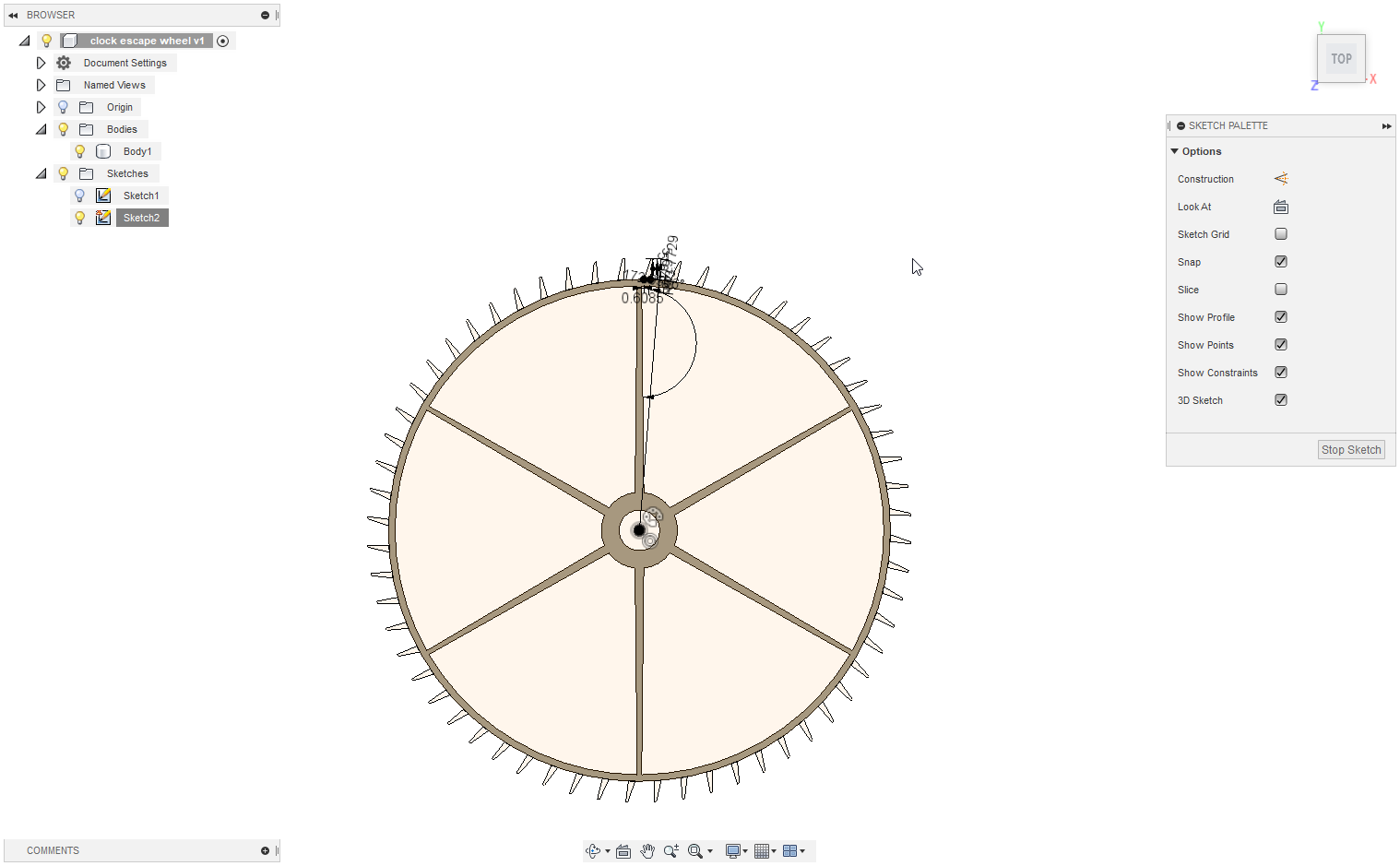 Solved: Fully defining sketch elements - Autodesk Community