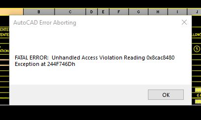 Solved: C3D 2019 Crashing when adding table cells - Autodesk Community