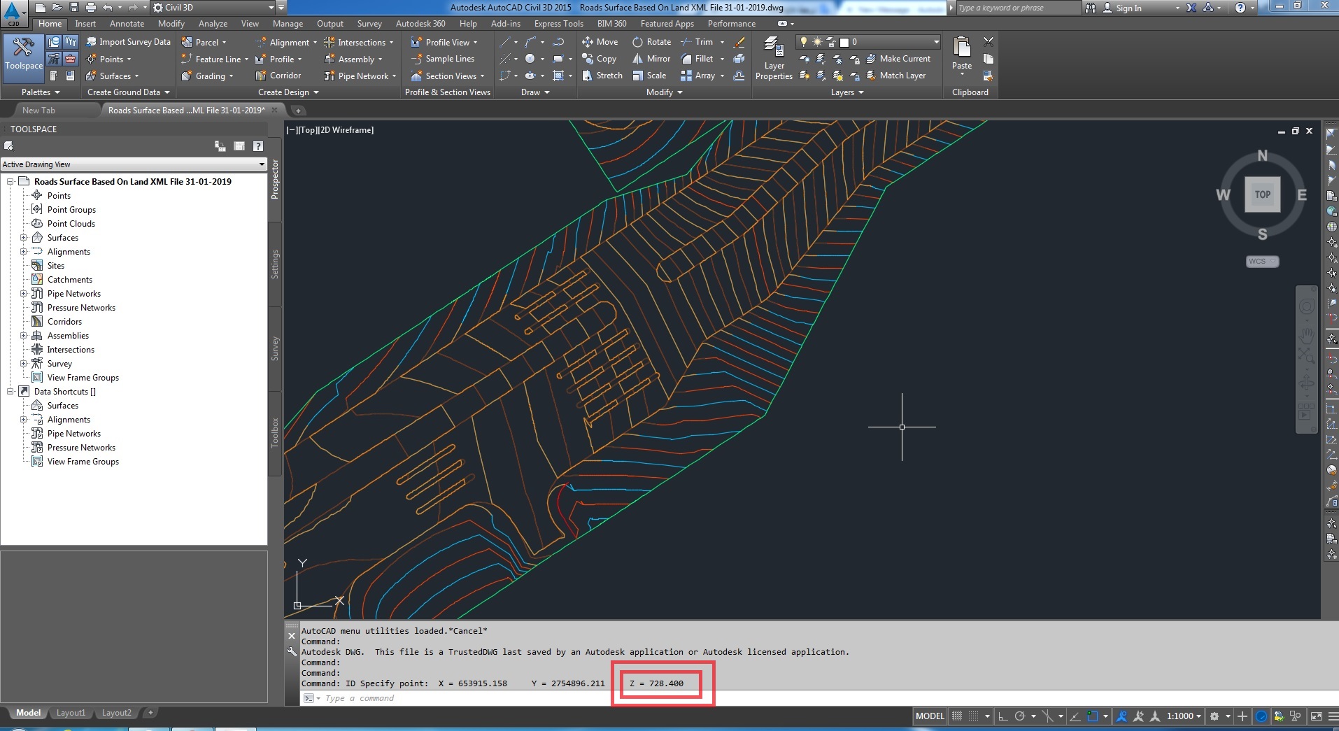 Solved: Id command for civil 3d - Autodesk Community