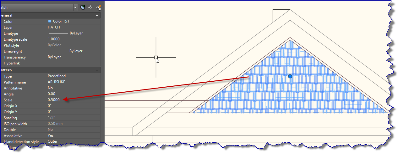 Is it possible to use a hatch pattern inside a block where the scale of the  hatch automatically follows the scale of the viewport in AutoCAD?