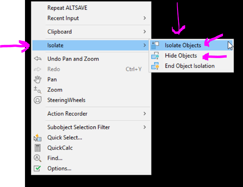 is there a block isolate command? - Autodesk Community - AutoCAD  Architecture