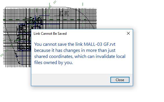 Error:YOU CANNOT SAVE THE LINK BECAUSE IT CHANGES IN MORE THAN JUST ...