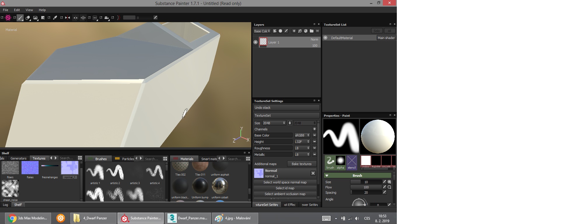 UV mapping and baking normal map - Autodesk Community