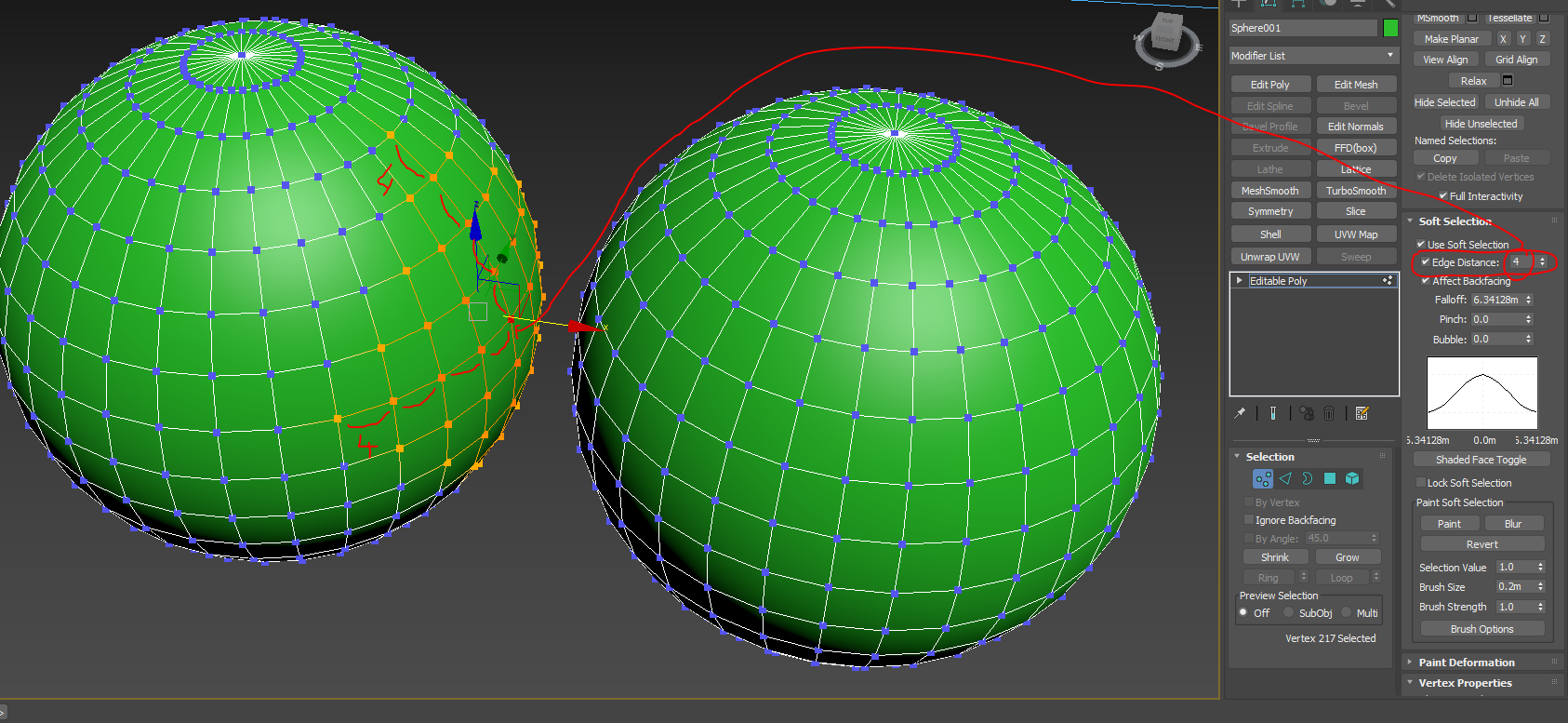 Solved: Soft selecting multiple meshes/objects - Autodesk Community - 3ds  Max