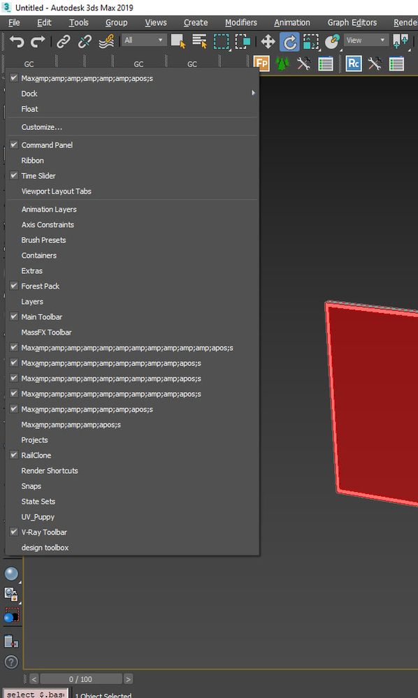 Solved: Strange toolbar behavior - Autodesk Community - 3ds Max