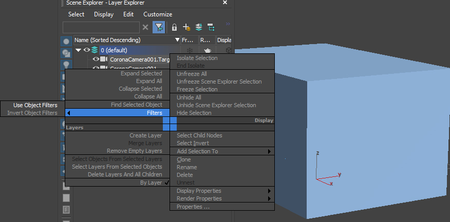 max 2018 objects not visible on layer manager - Autodesk Community - 3ds Max