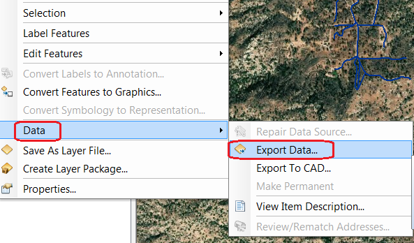 To export vectors, right click layer=>Data=>Export Data.