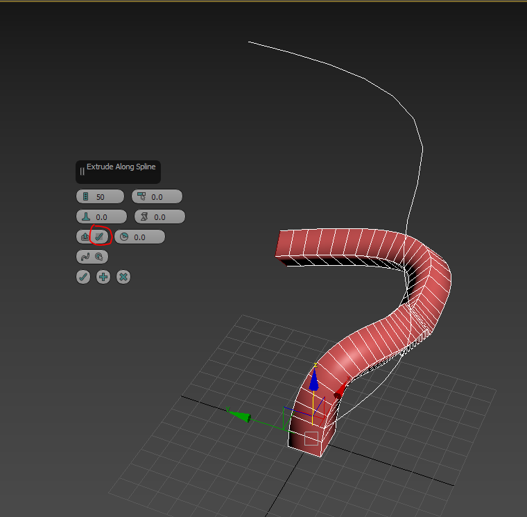Solved: Help please, extruding along spline does not follow the spline -  Autodesk Community - 3ds Max