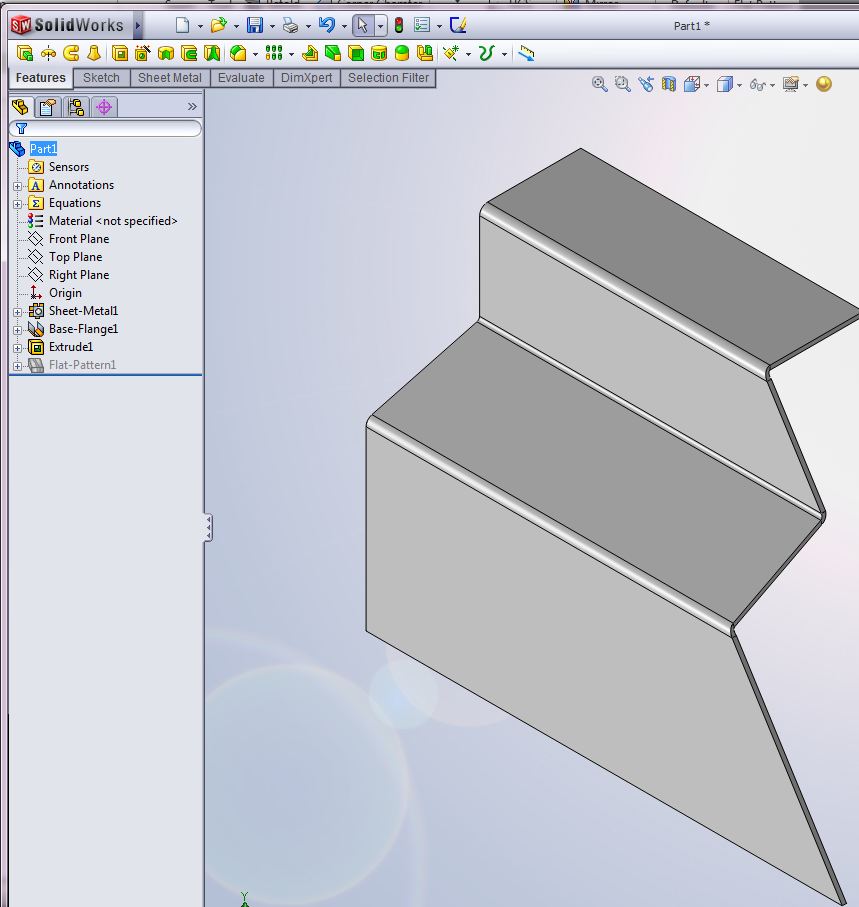 Sheet metal normal cut - Autodesk Community