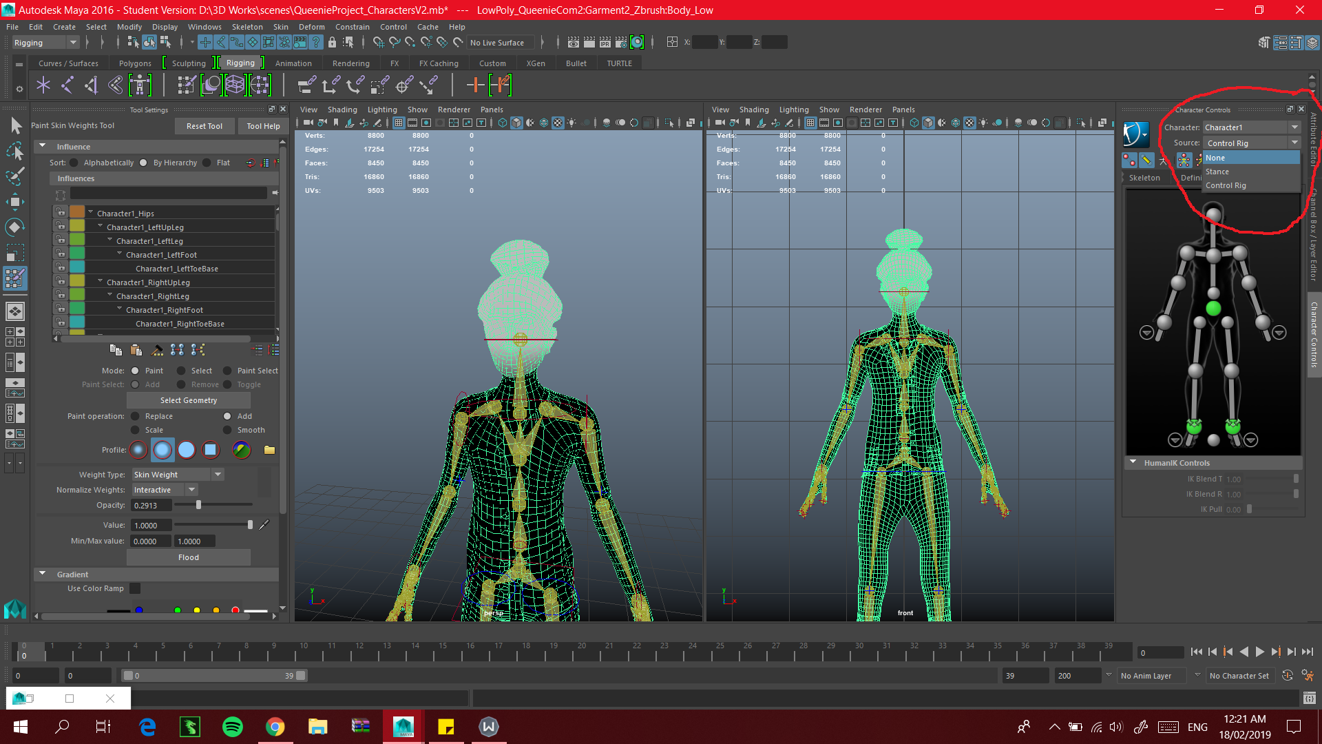 Skin is being bound to FK rig (Reskinning problem) - Autodesk Community