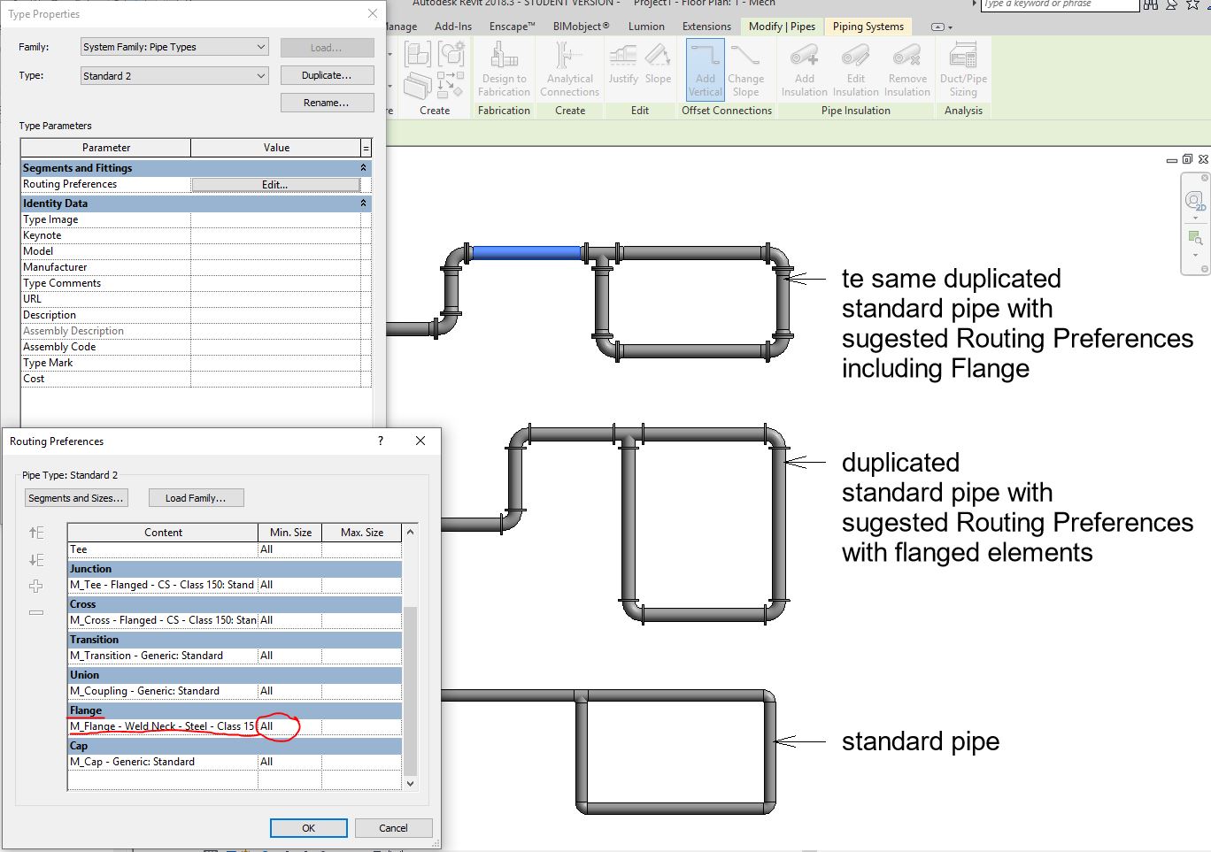 Ductile iron pipe with flange - Autodesk Community