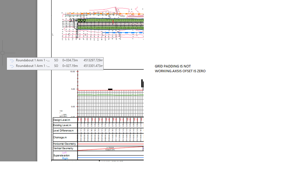 Grid Padding not working in creat sheets profils... - Autodesk Community -  Civil 3D