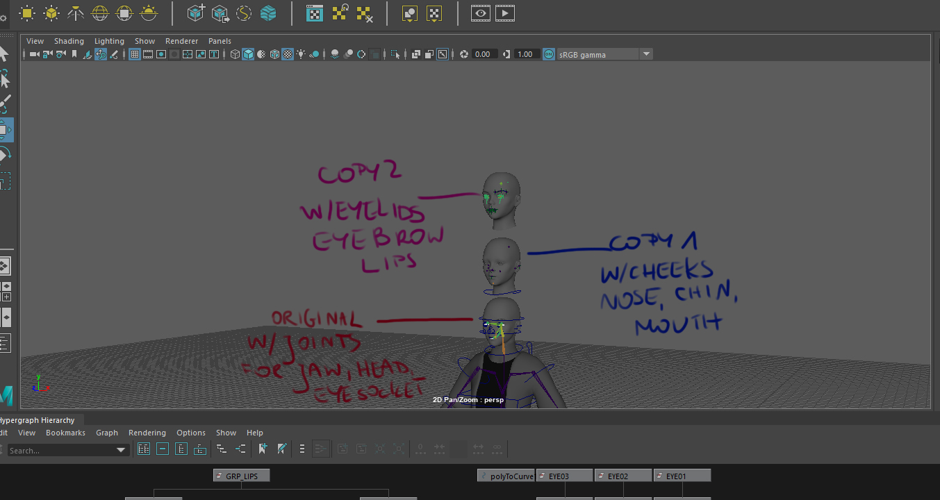 Eyebrows and eyelashes rig + exporting model do Max - Autodesk Community