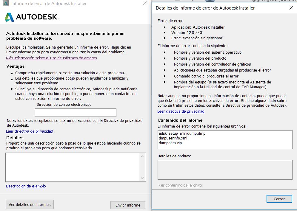 SOLUCION ERROR DE INSTALACION REVIT 2018 - Página 2 - Autodesk Community