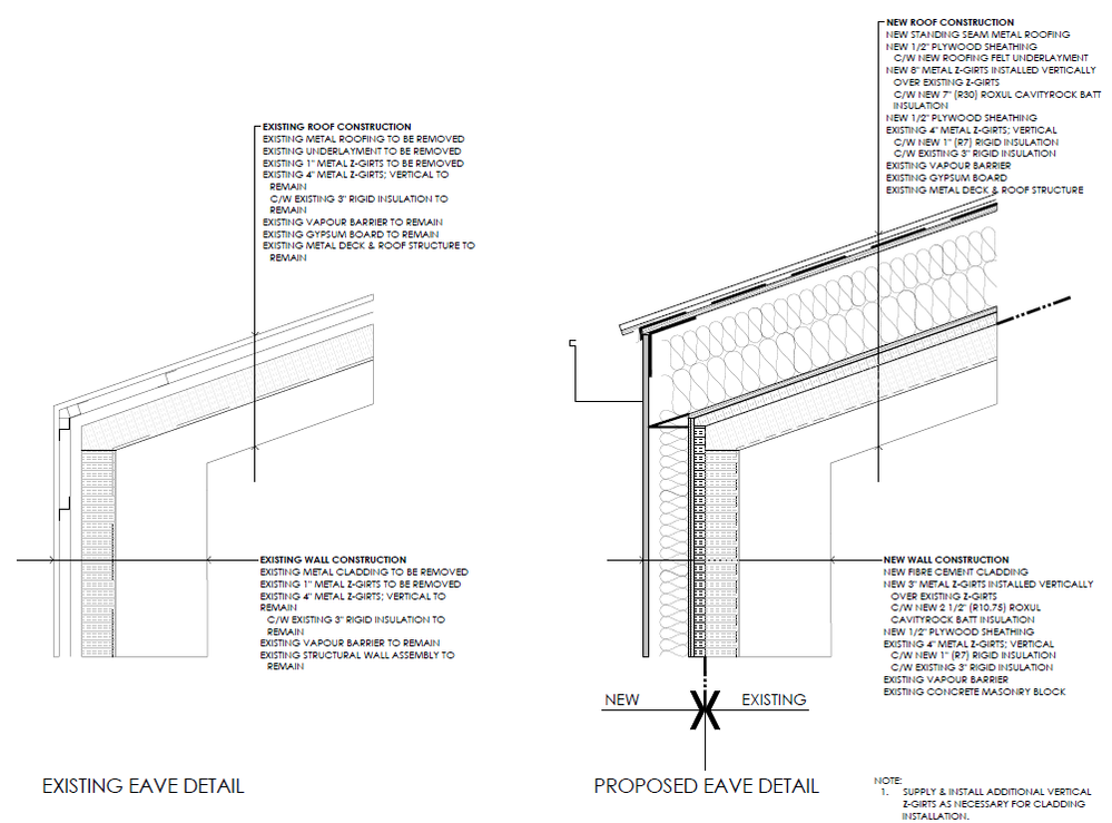 Eave Detail Continuous Insulation Finish Autodesk Community Revit Products