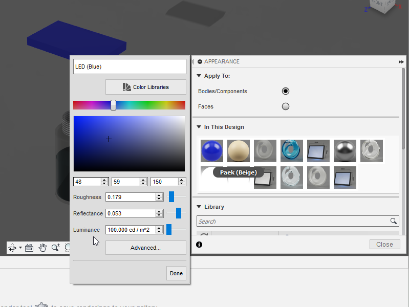 Solved: Emissive light - Autodesk Community
