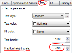 Solved Alignment Of Fractional Dimensions Autodesk Community Autocad