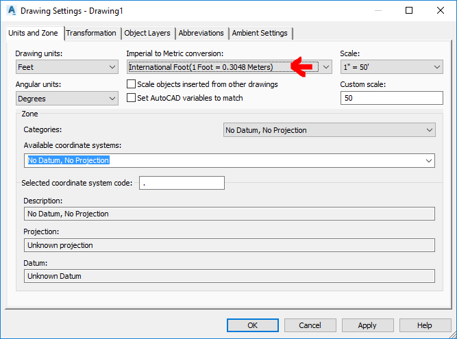 Imperial to Metric Conversion variable? - Autodesk Community