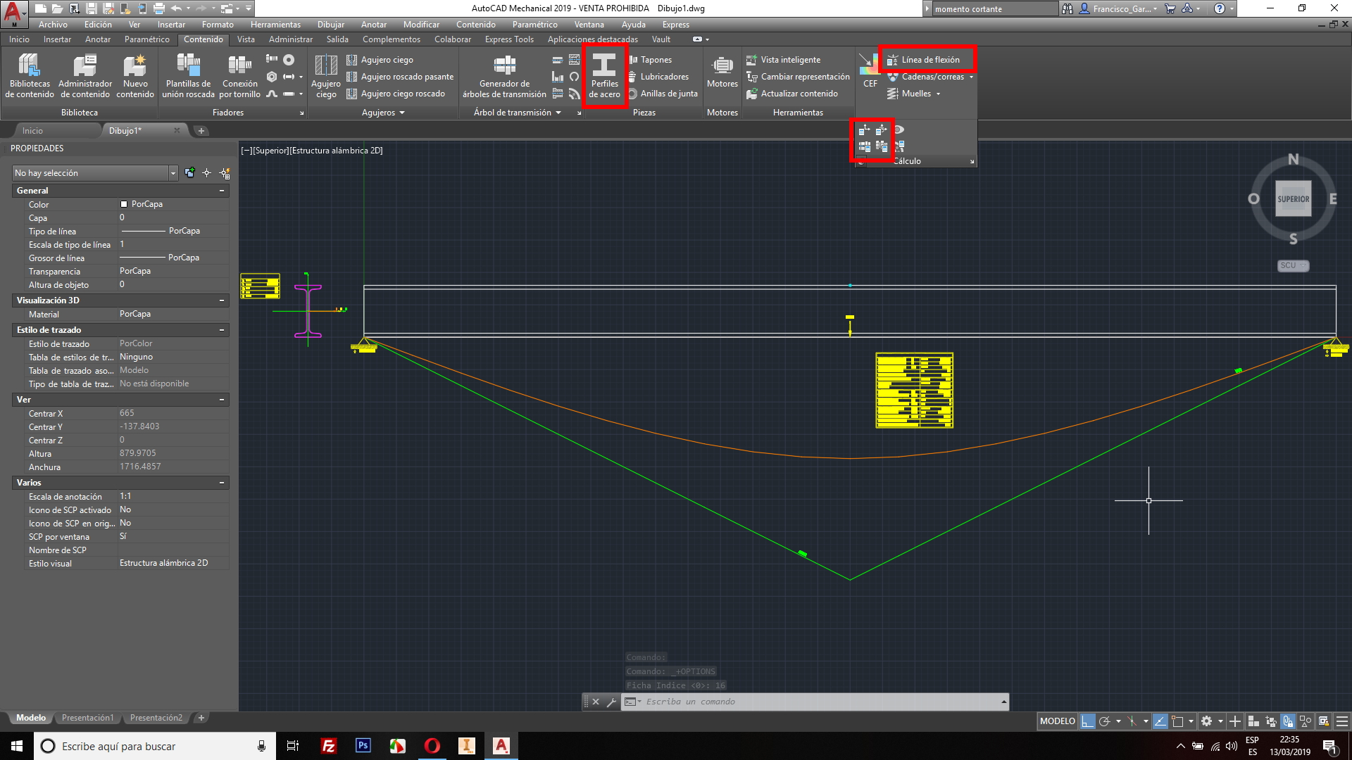 Diagramas de momento y cortante - Autodesk Community - International Forums