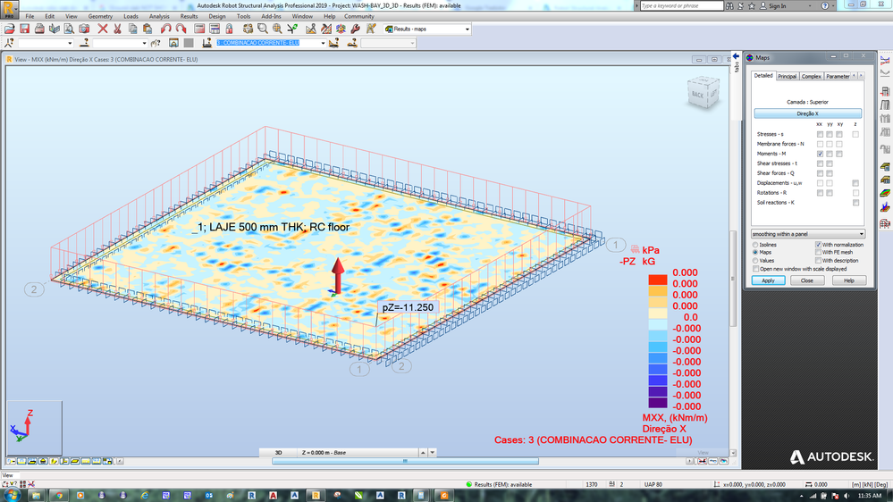 Solved: Correct way to apply supports for a ground bearing base slab -  Autodesk Community - Robot Structural Analysis Products