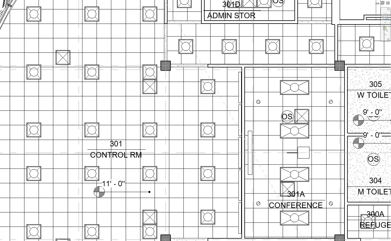 Cieling Tiles moved after mirroring the project? - Autodesk Community