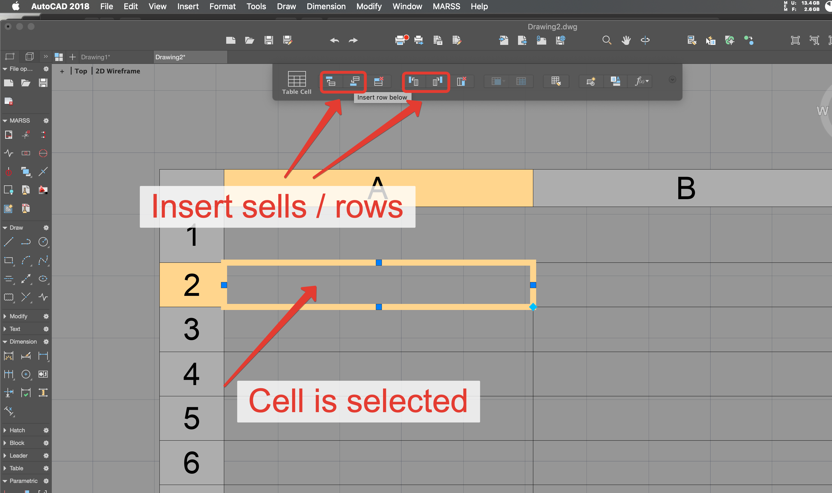 Solved Problems with tables [ AUTOCAD FOR MAC ] Autodesk Community