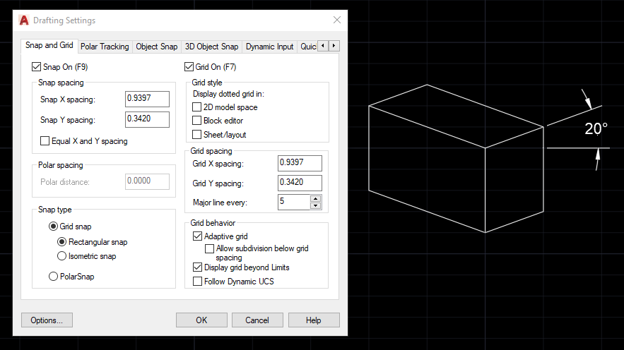 Grid and snap settings где находится в 3д макс