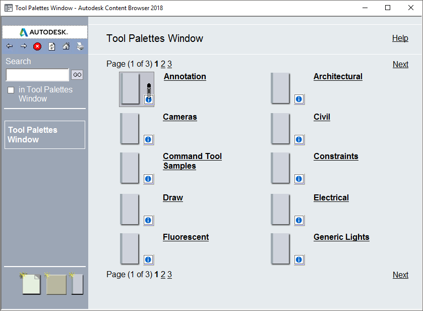 No right click import choice for tool pallette import - Autodesk ...