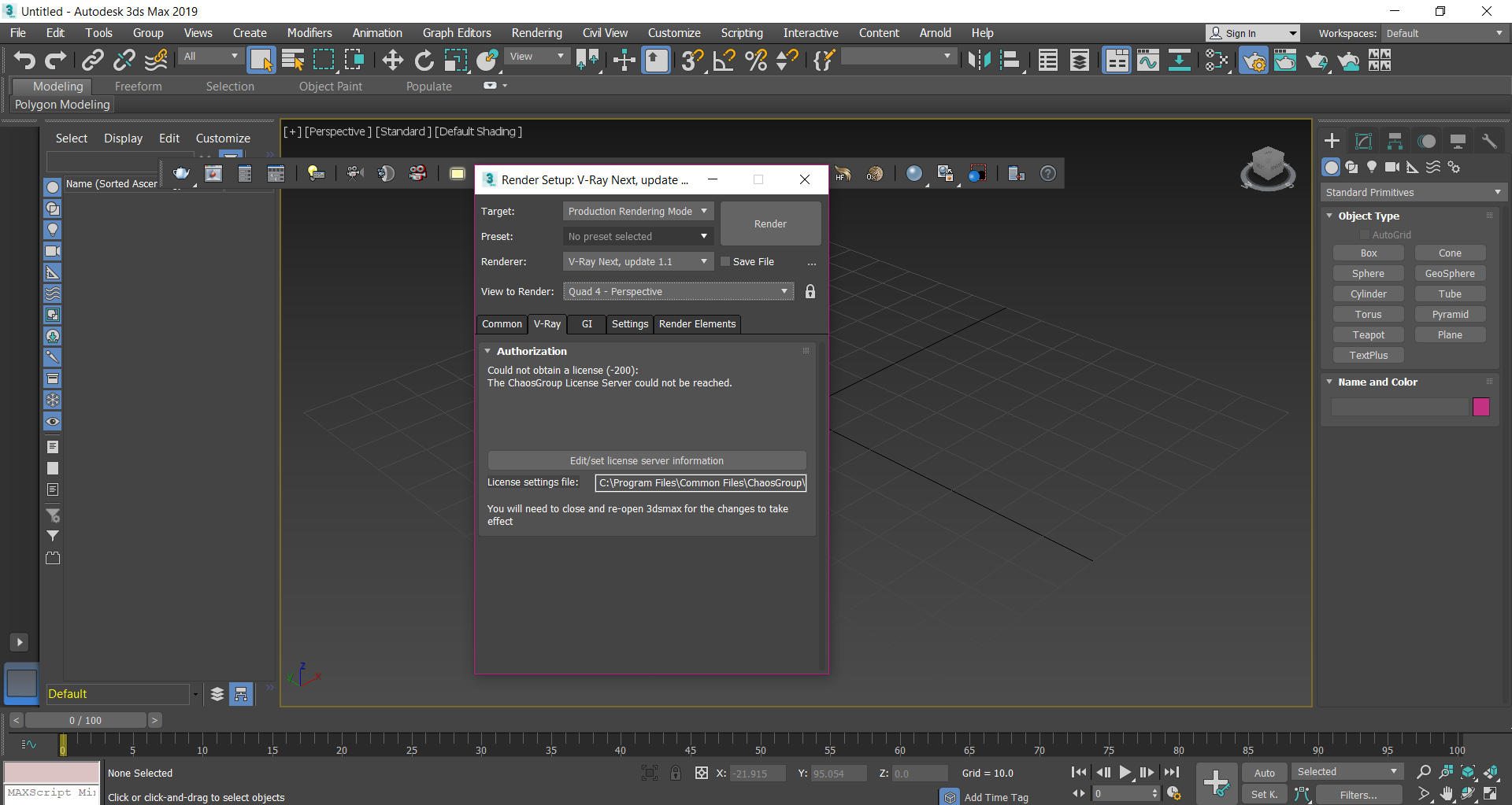 Solved: vray next Didn't work on 3Ds MAX 2019 - Autodesk Community - 3ds Max