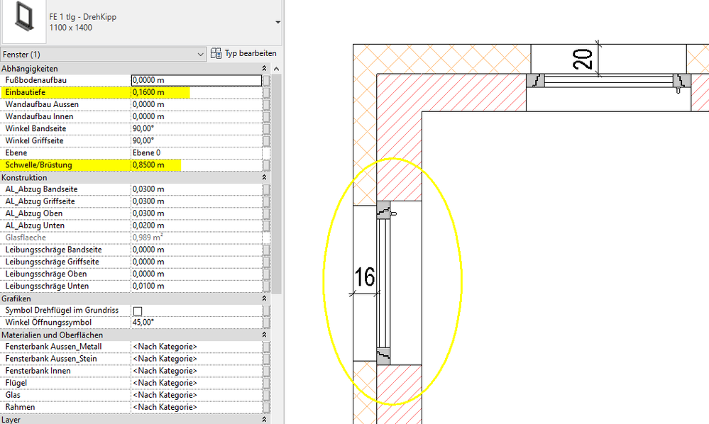 Gelöst: Revit- Einbautiefe von Fenstern-Parameter als Feld in Bauteileliste  verwenden? - Autodesk Community - International Forums