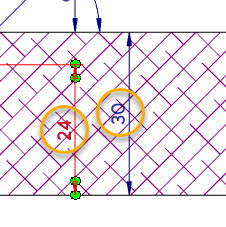 Solved: Hatch in the dimension area - Autodesk Community