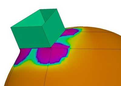 Curvature by using crease