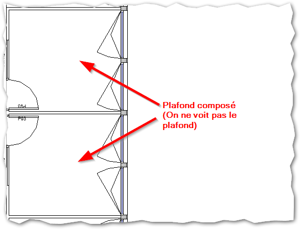 PLAN D'ETAGE - PLAFOND COMPOSE