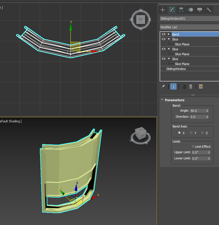 Solved: How to extrude the side of a window in a curved wall. - Autodesk  Community - 3ds Max