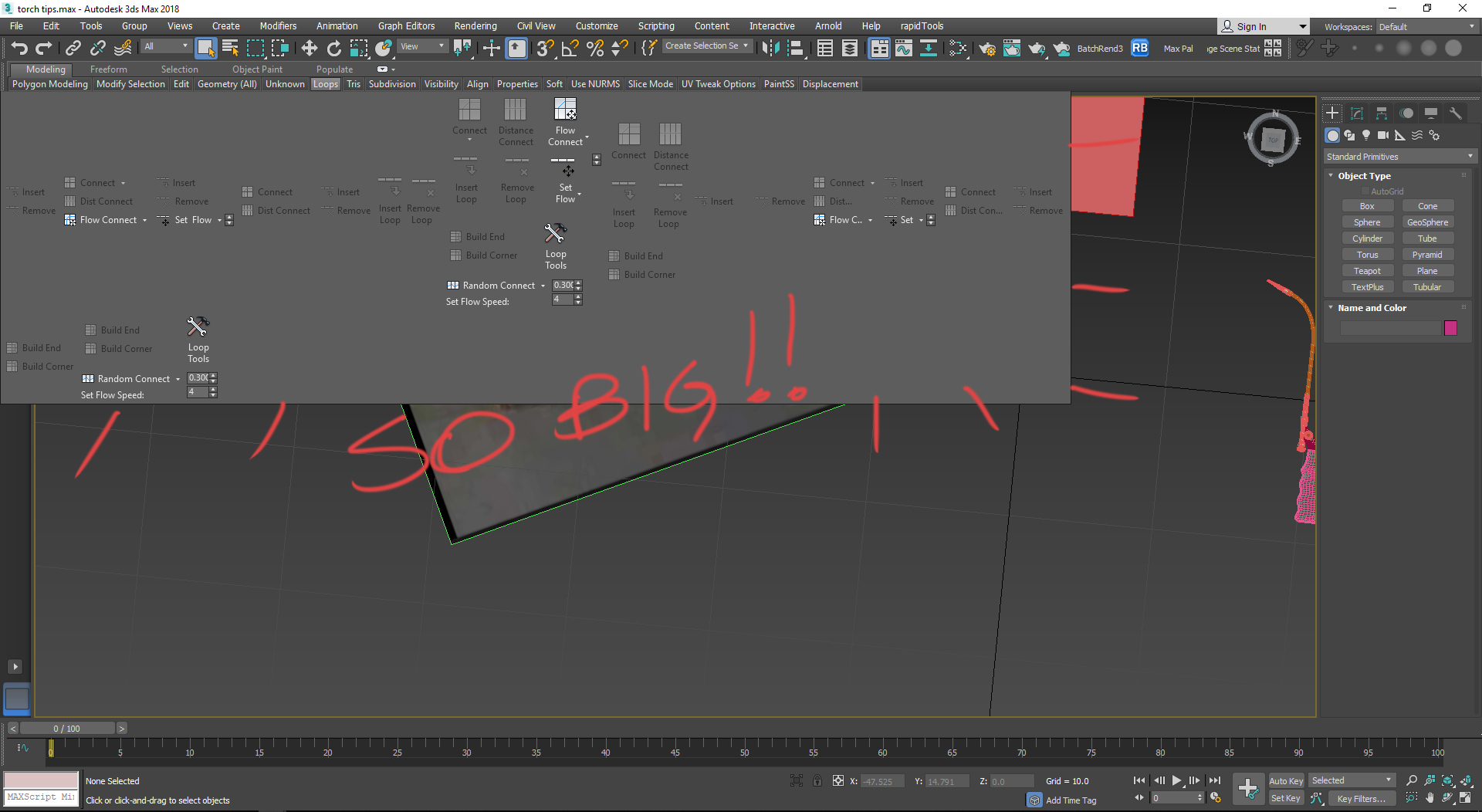 Solved: Graphite Modeling Tools Ribbon opens up huge, how do I restore to  default size? - Autodesk Community - 3ds Max