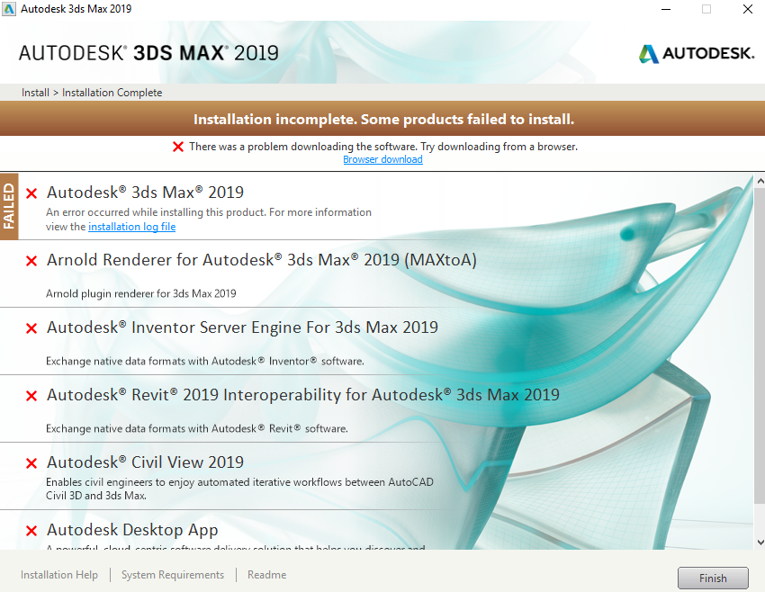 Solved: Max 2019 not installing - Autodesk Community - 3ds Max