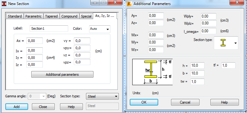Change the Moment of Inertia of a Standard Steel Section - Autodesk ...