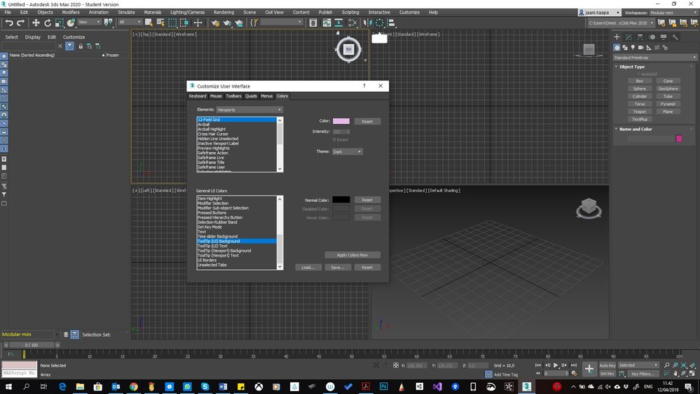 Solved: Transparent tooltip - Autodesk Community - 3ds Max