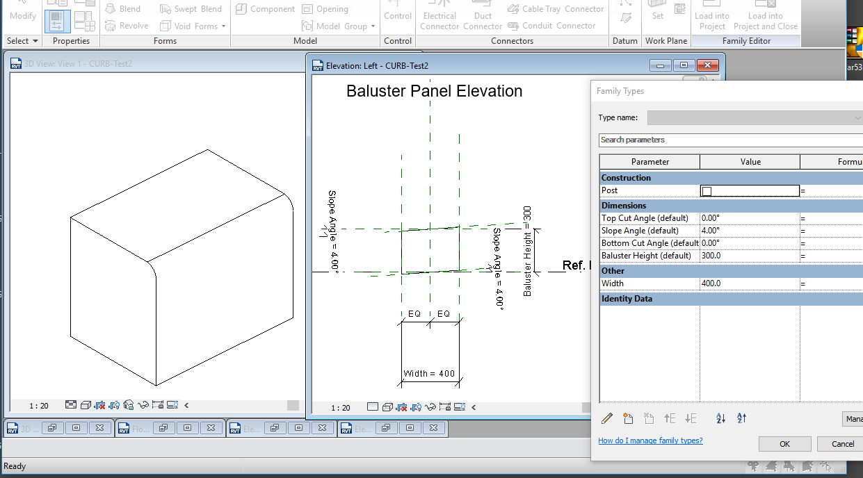 show split segements between curbs - Autodesk Community