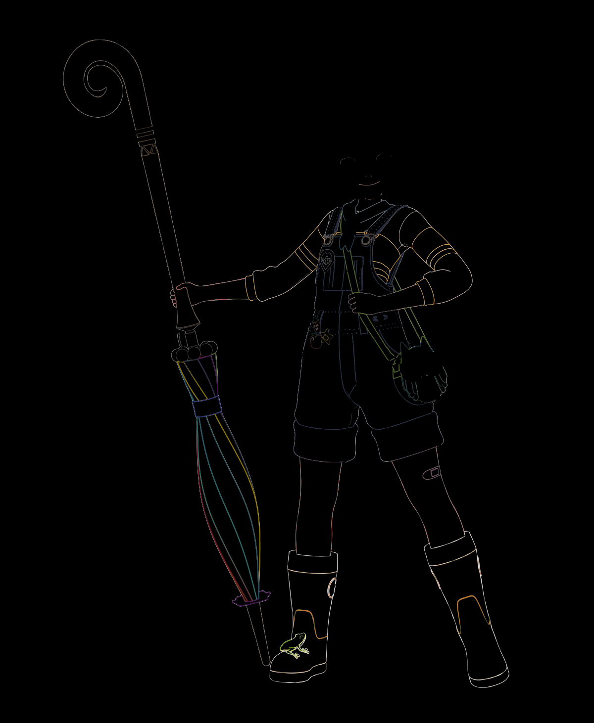 Arnold's Render only displays toon edges with the contour filter ...