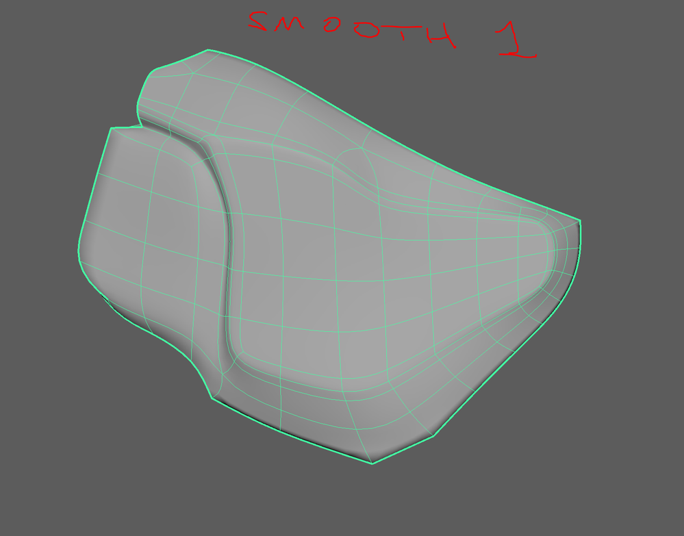 smooth 1 mesh correct