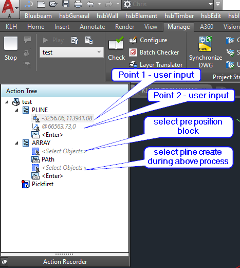 ARRAY using 2 points - Autodesk Community
